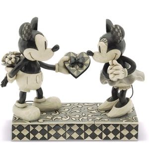 Disney Traditions Jim shore Mickey Et Minnie. L'état est Neuf